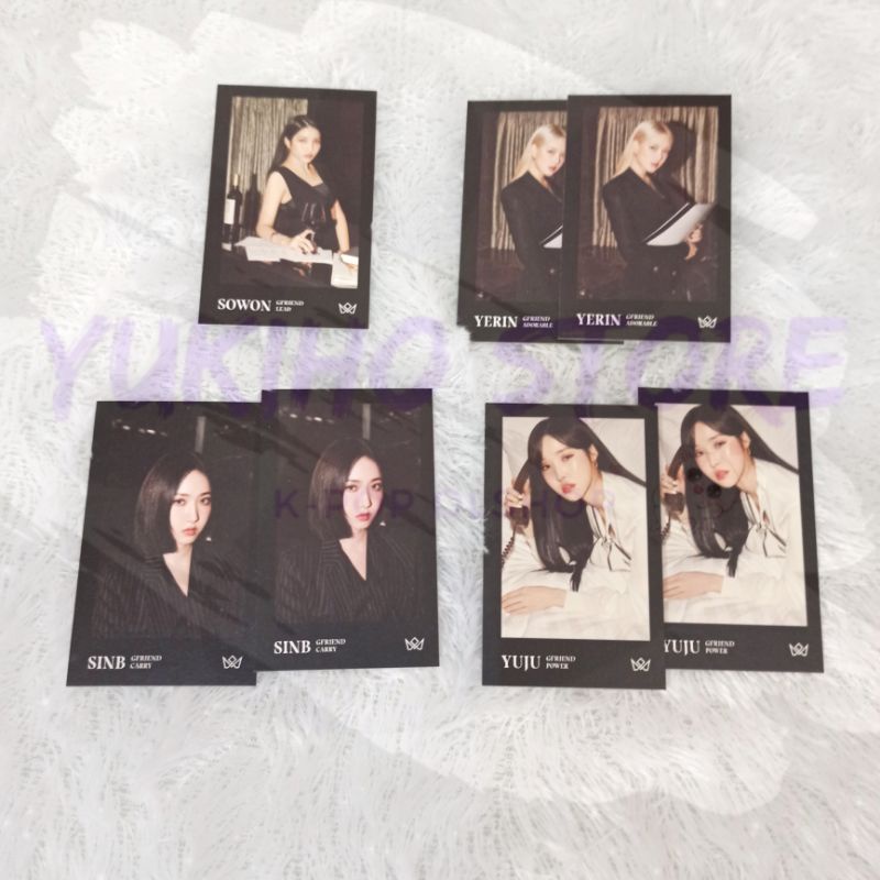 Room Pop-up Business Card Pet Photo Stand Gfriend Walpurgis Night