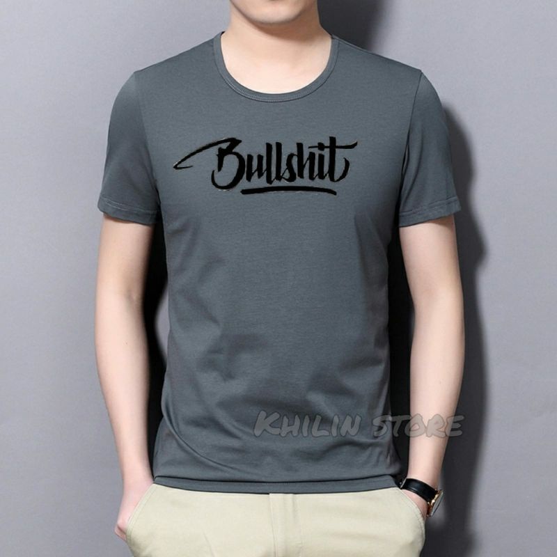 Kaos Bullsht Pria baju kaos distro pria lengan pendek atasan cowok premium fashion lelaki cod