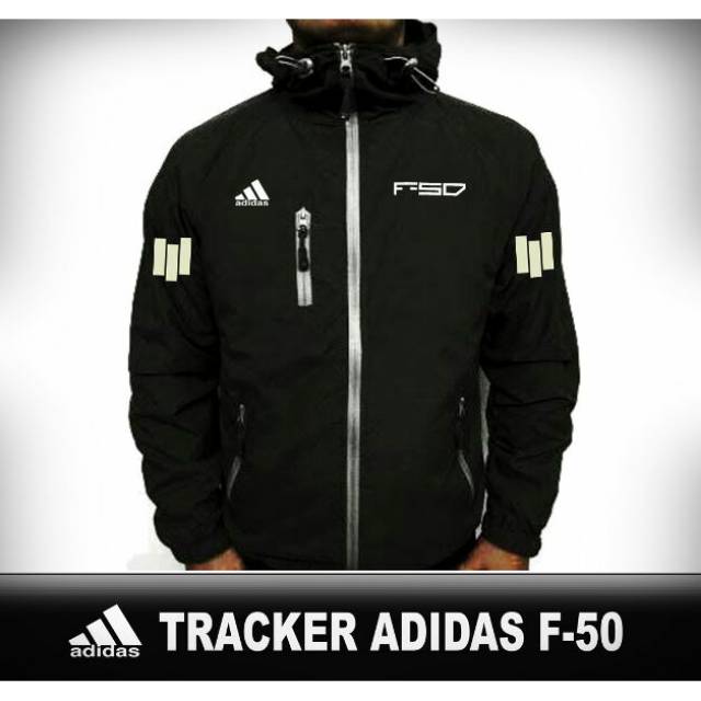 Jaket harian logo adidas black