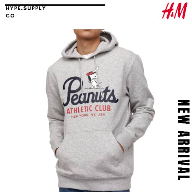 Hoodie H M  Snoopy Peanuts Sweater Peanuts H M  Pria  Wanita 