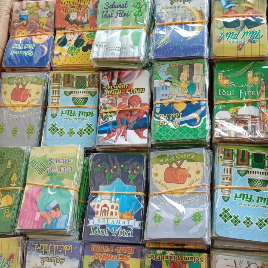 

MURAH amplop LEBARAN IDULFITRI karakter kartun DLL - motif harus random