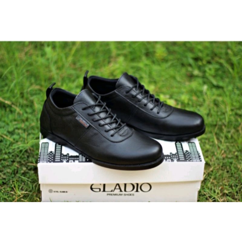 COD - Sepatu kulit pria terbaru - sepatu kulit bareto sepatu formal - sepatu gladio
