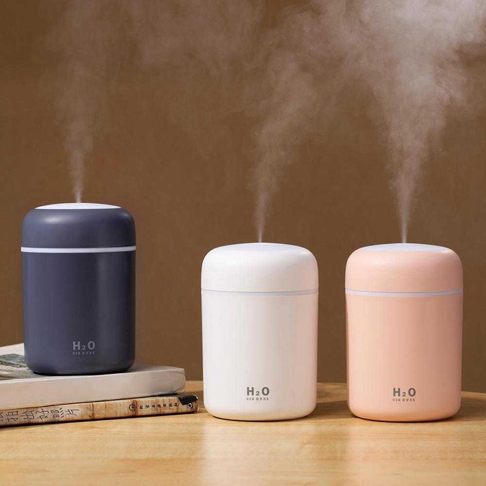 (BISA COD) RVOSTR Kesoto Air Humidifier Mobil Aromatherapy Oil Diffuser LED 270ml DQ108