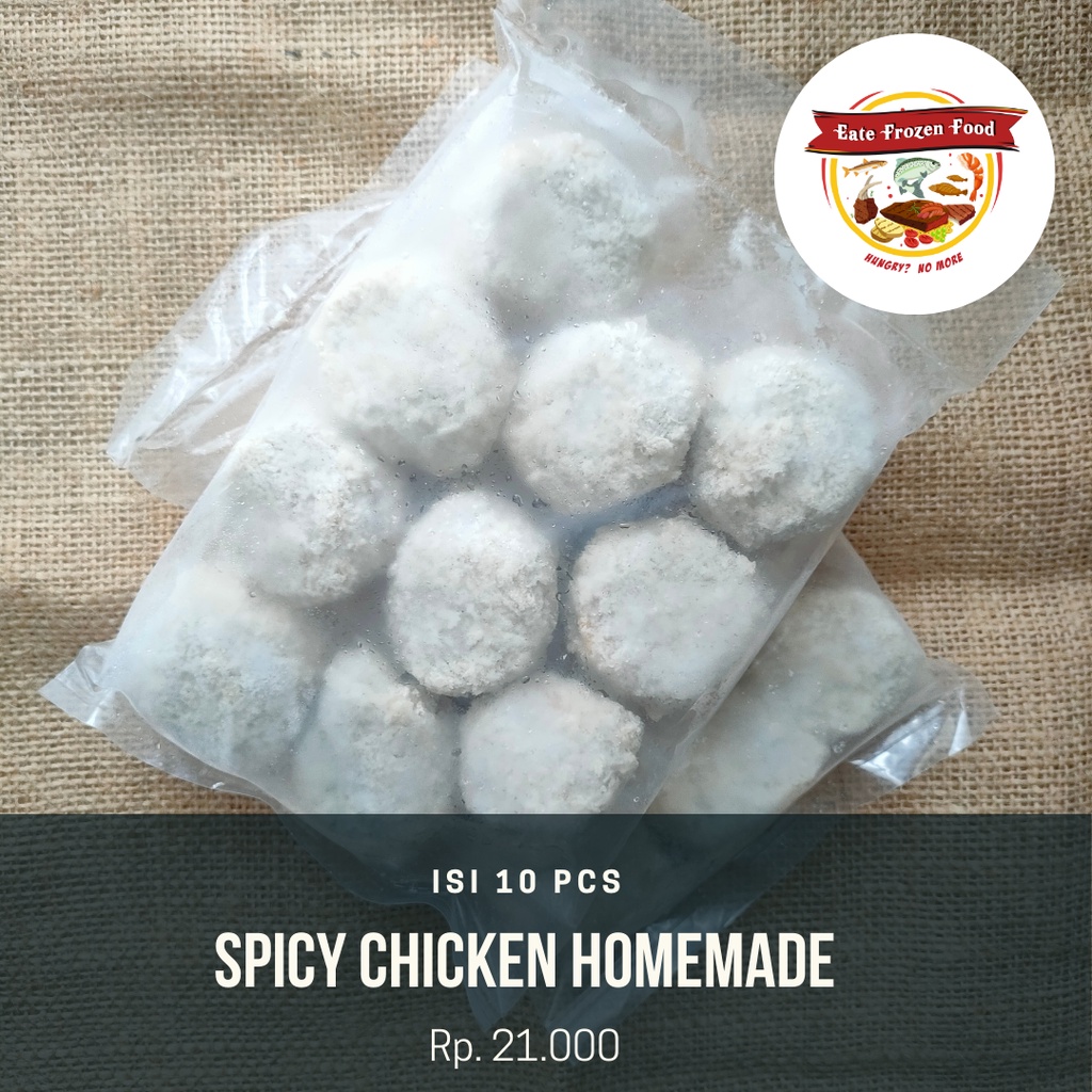 

Frozen Spicy Chicken Homemade No MSG dan No Pengawet