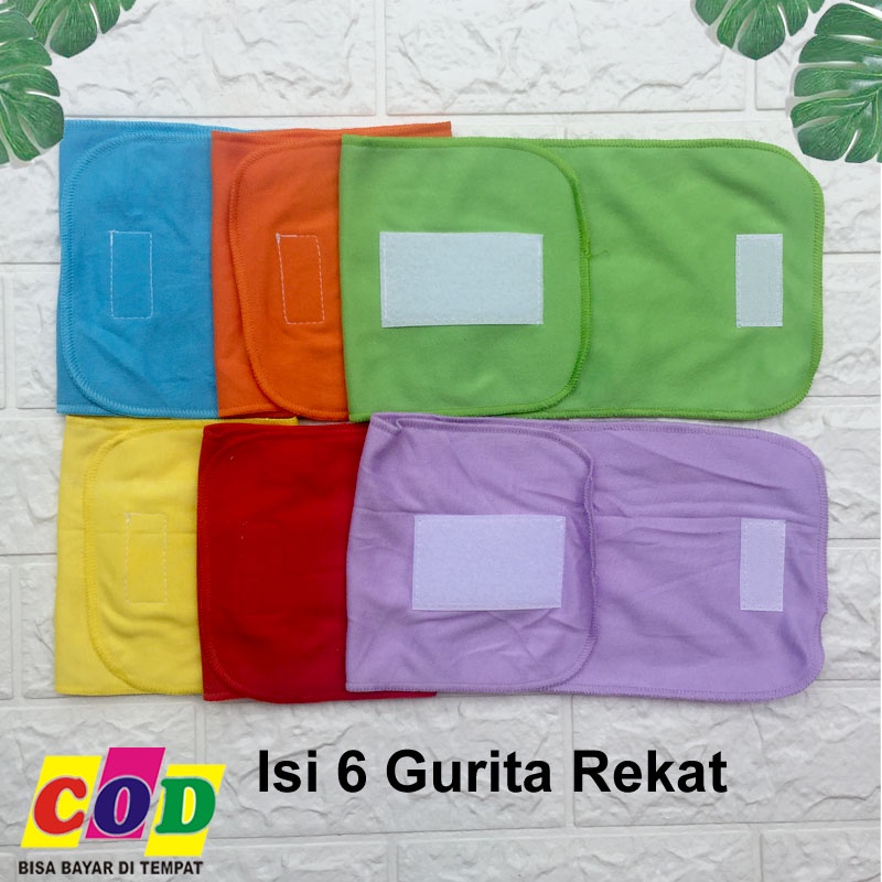 Ana baby - 6 PCS Gurita Bayi Rekat Gurita Bayi Baru Lahir Kekinian Warna Rainbow