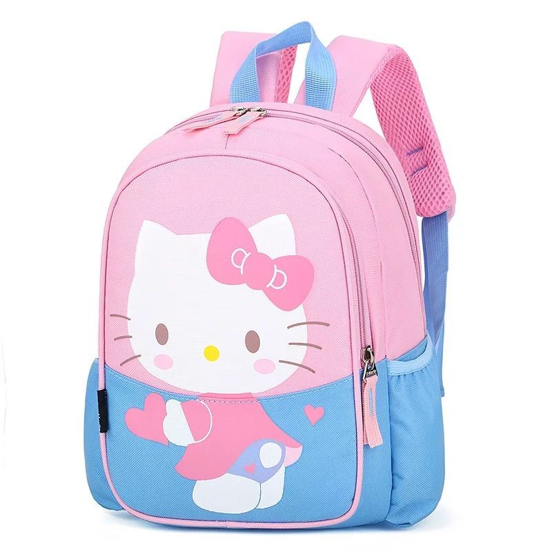 TAS RANSEL HELLO KITTY LUCU TK PLAY GROUP PINK UNGU BIRU BLUE PURPLE ANAK LUCU SEKOLAH PEREMPUAN KADO HADIAH