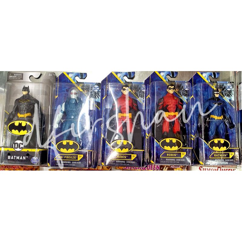 SPIN MASTER DC_BATMAN/JOKER/ROBIN+bublewarp(dfirshan)