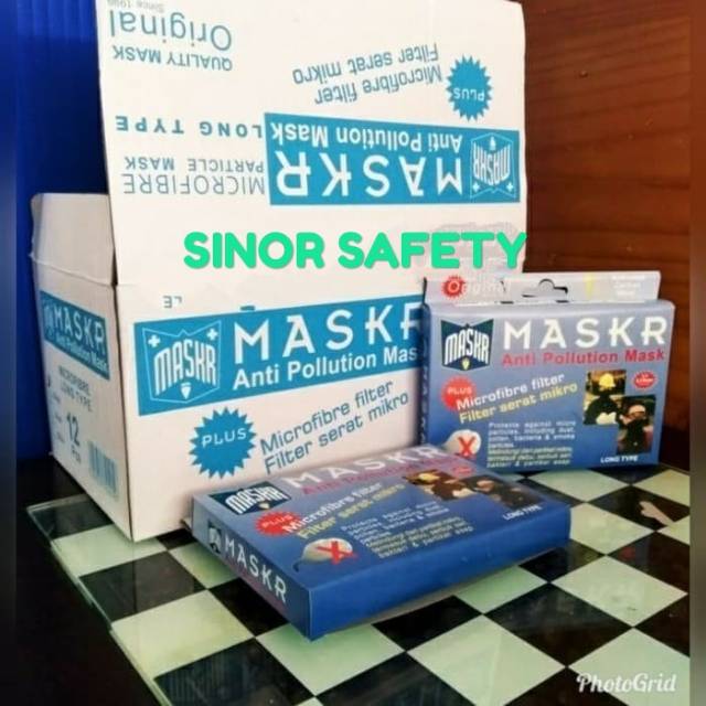 Original Masker Micro Fiber Masker Long Motir Biker No Carbon Masker Panjang