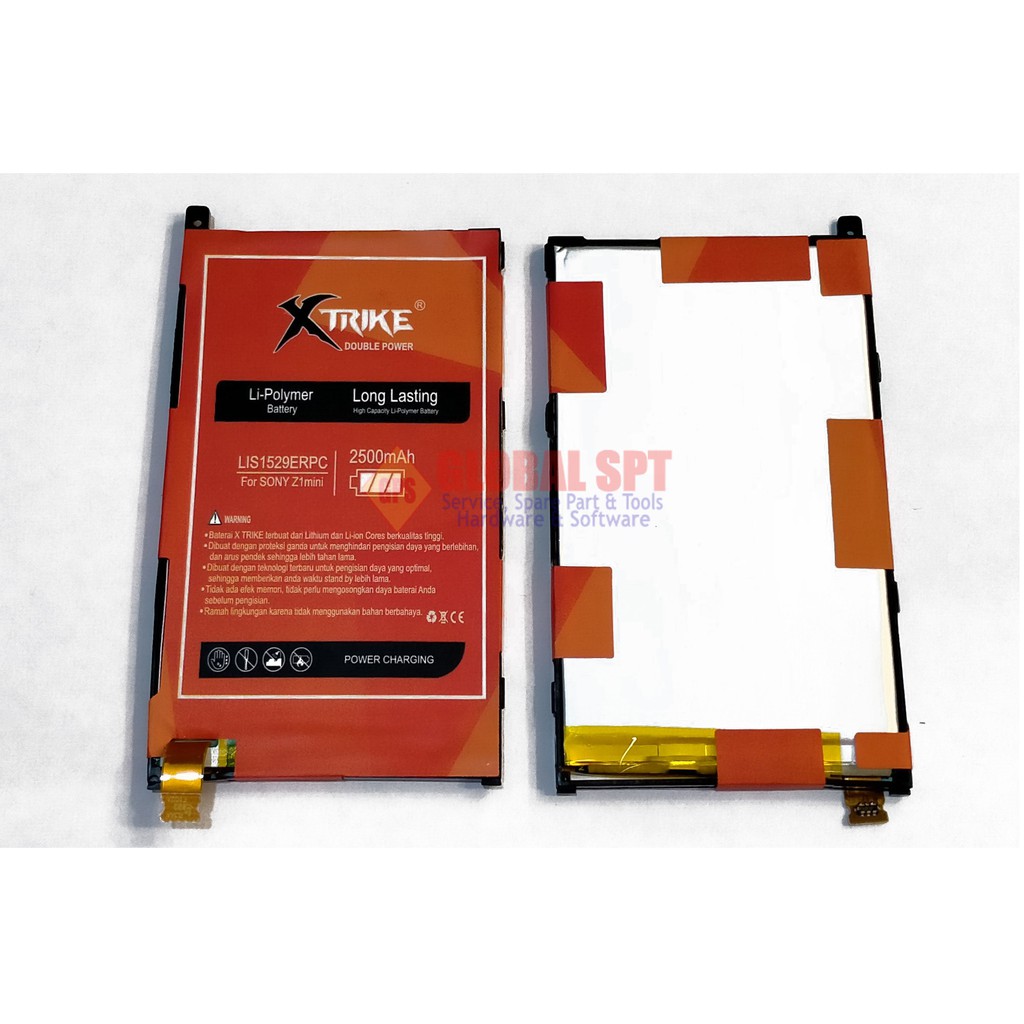 XTRIKE / BATERAI SONY XPERIA Z1 MINI COMPACT XTRIKE / BATRE / BATTERY D5502 / D5503 / LIS1529ERPC