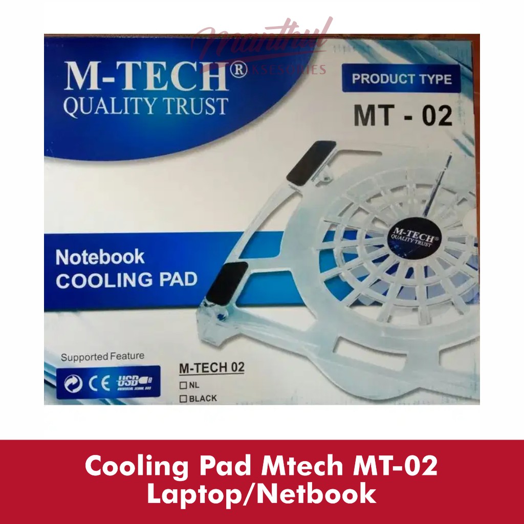 Cooling Pad Mtech MT-02 Laptop/Netbook