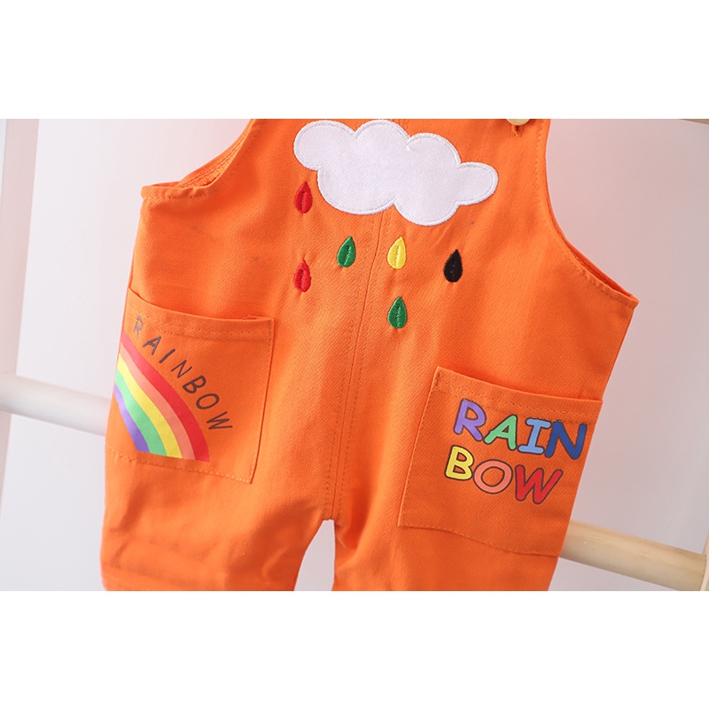 babyfit R- SUPER OVERALL baju kodok celana pendek anak unisex clothes import