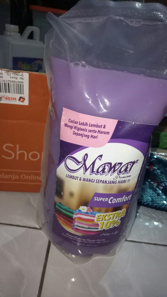 Bisa Semua Expedisi Softener Mawar Super Loundry 1 Liter