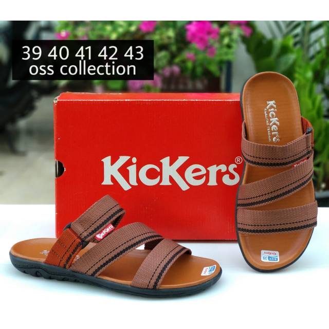 BISBAN 3 COWOK sandal cowok slop Sendal kickers cowok terlaris solo