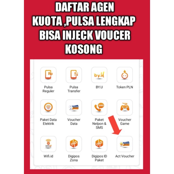 DAFTAR AGEN PULSA ,KUOTA DAN TEMBAK VOUCER KOSONG