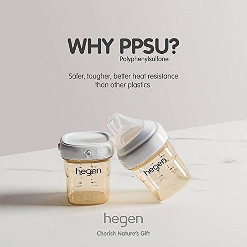 Hegen PCTO Feeding Bottle PPSU Botol Susu Bayi - 60 ml