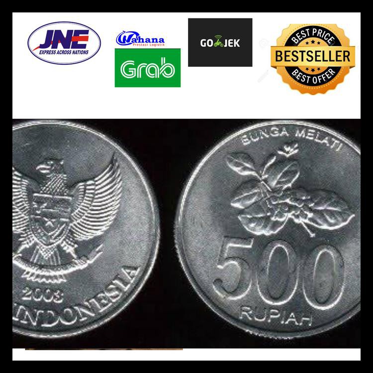 DISKON ALAT SULAP - SCOT AND SODA COIN (MAGNET) 500 RUPIAH PUTIH MAINAN MURAH AL6