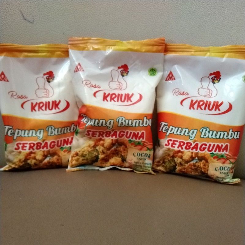 Tepung Crispy Cap Ayam Jempol Rasa Kriuk 150gr Bumbu Serbaguna