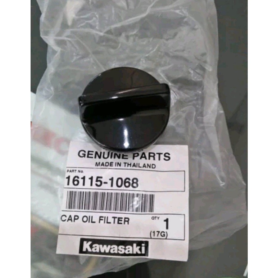 Tutup Oli Mesin Atas Ninja 250 FI Blitz Kaze Original Kawasaki