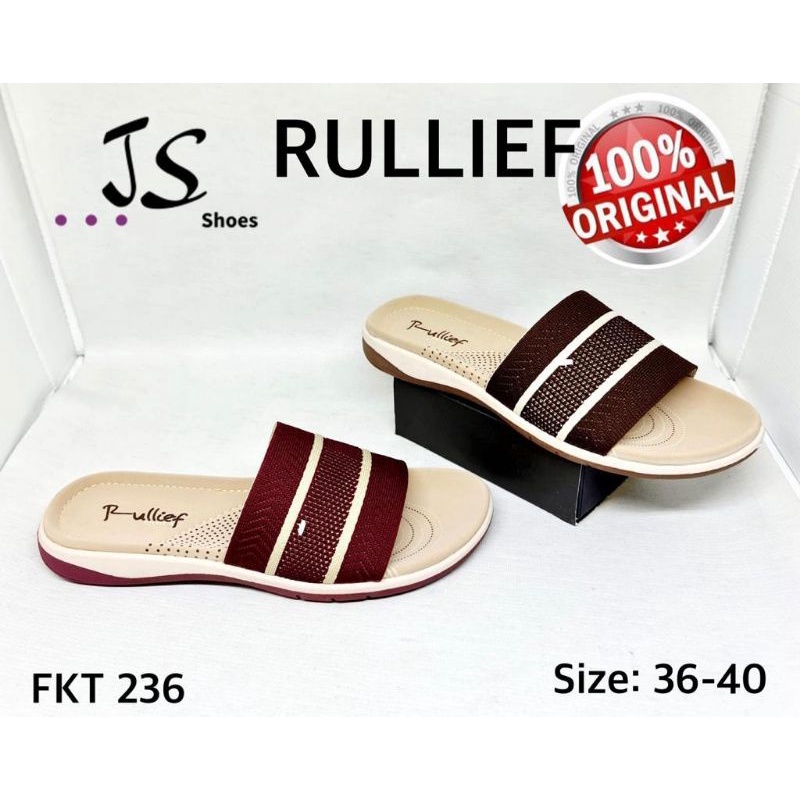 RULLIEF FKT 236 - SANDAL SLOP CASUAL WANITA DEWASA RULLIEF