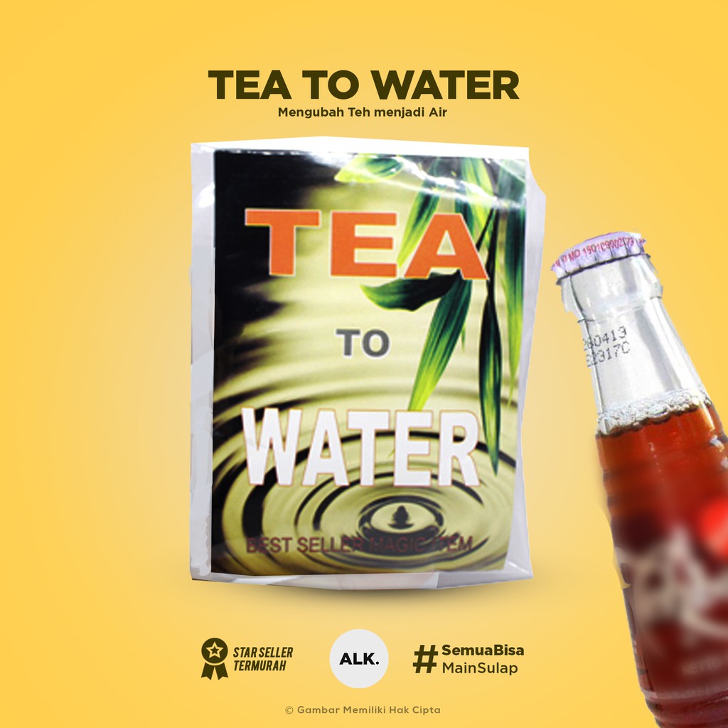 Tea To Water ( Alat Sulap Teh Jadi Air )