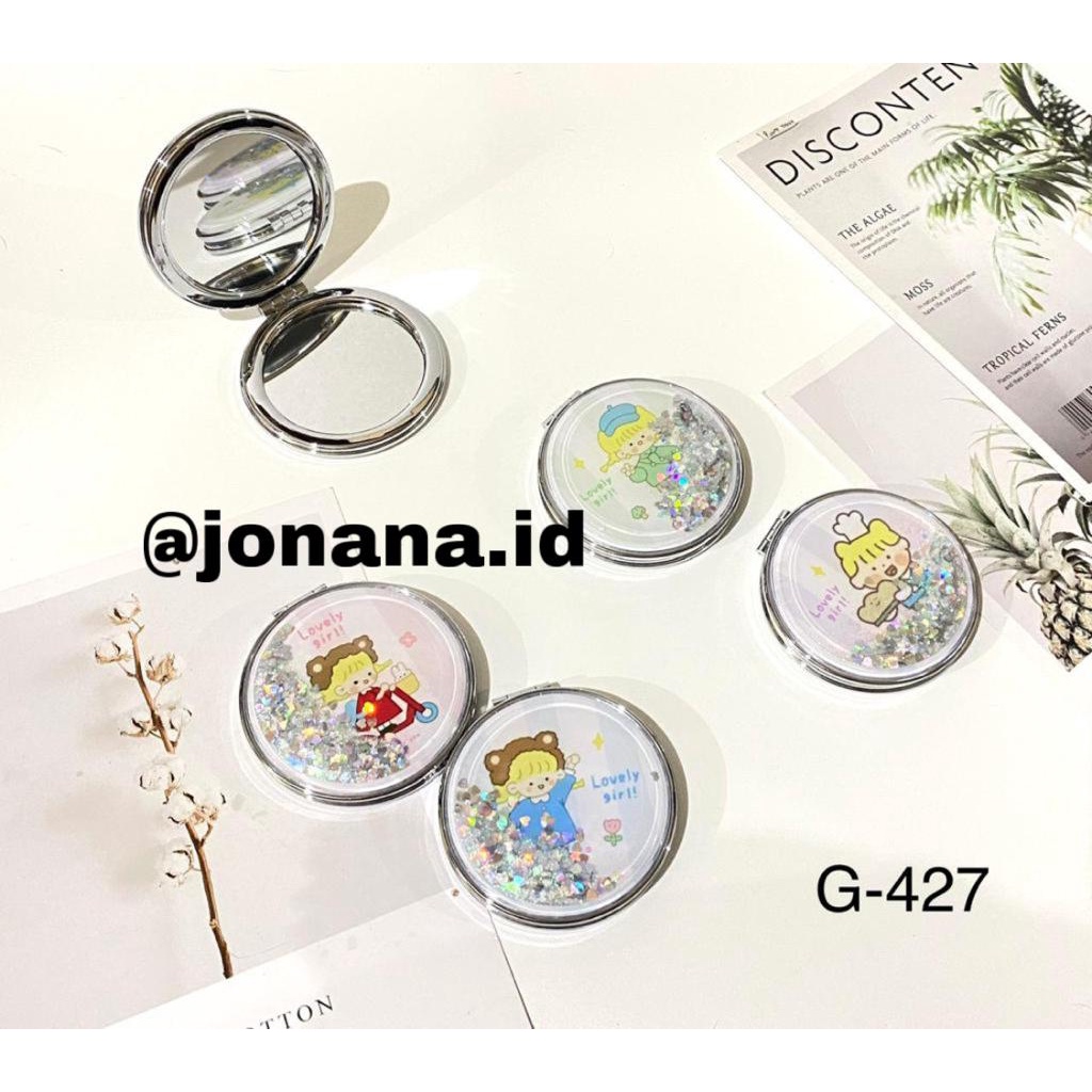 CERMIN SAKU LIPAT / KACA LIPAT / CERMIN TRAVELLING / CERMIN SEKOLAH / COD / CERMIN MINI / KACA MINI 