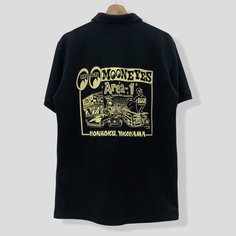 MOONEYES Second Polo Shirt Black