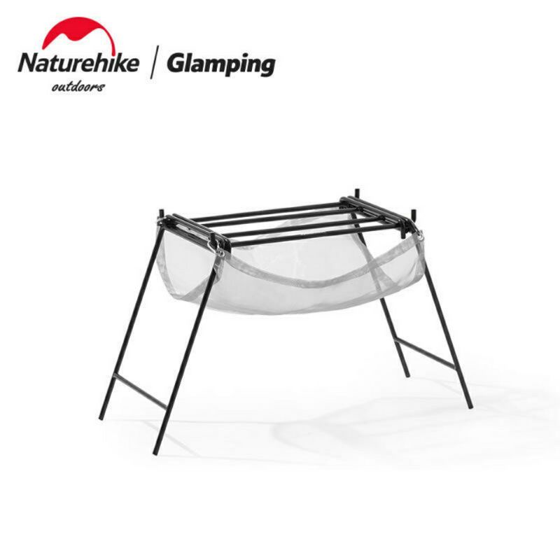 FIRE RACK FOLDING NATUREHIKE NH20JU13 IRON BURNING PLATFORM BURNER STOVE ALAT PERALATAN MASAK BBG CAMPING