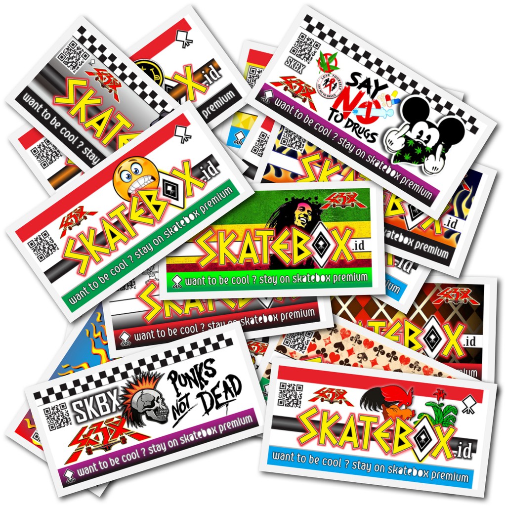 

Sticker Vinyl Skatebox Outdoor Anti Air