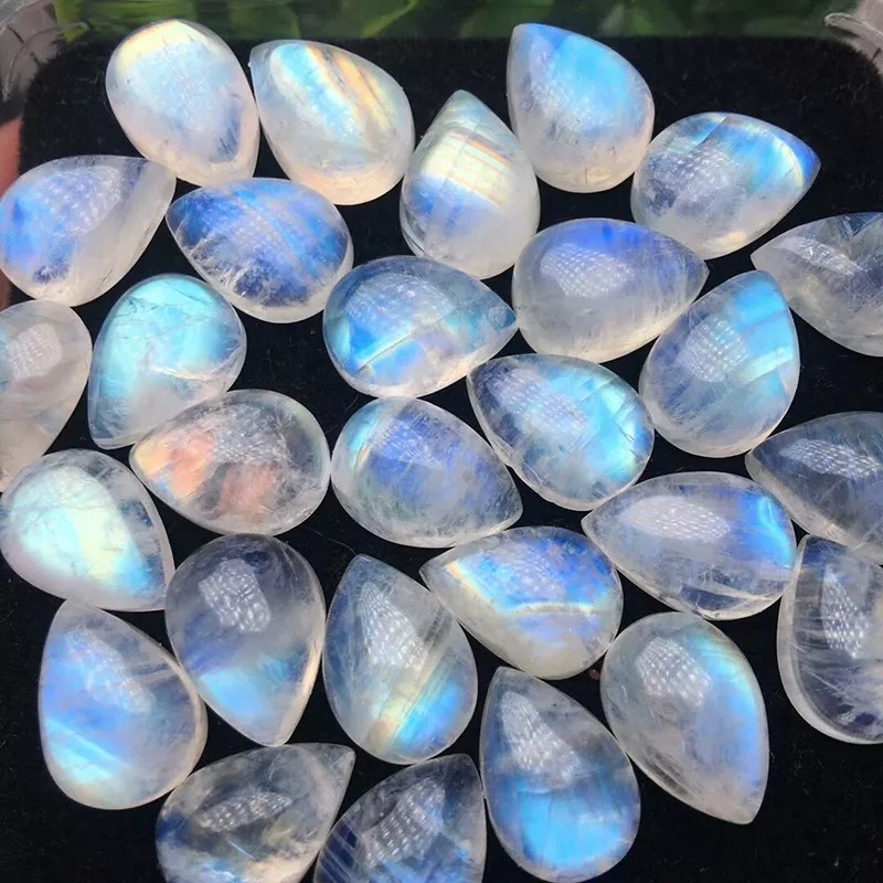 Batu Bulan Moonstone Tetes Air Natural