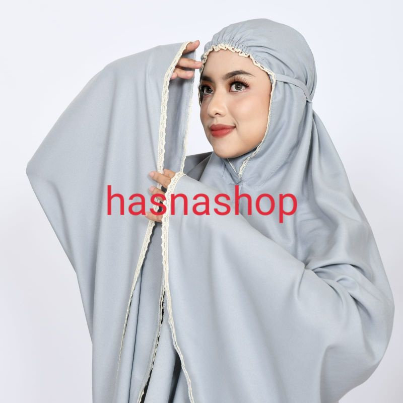 Mukena Dewasa Katun Traveling Termurah By hasnashop