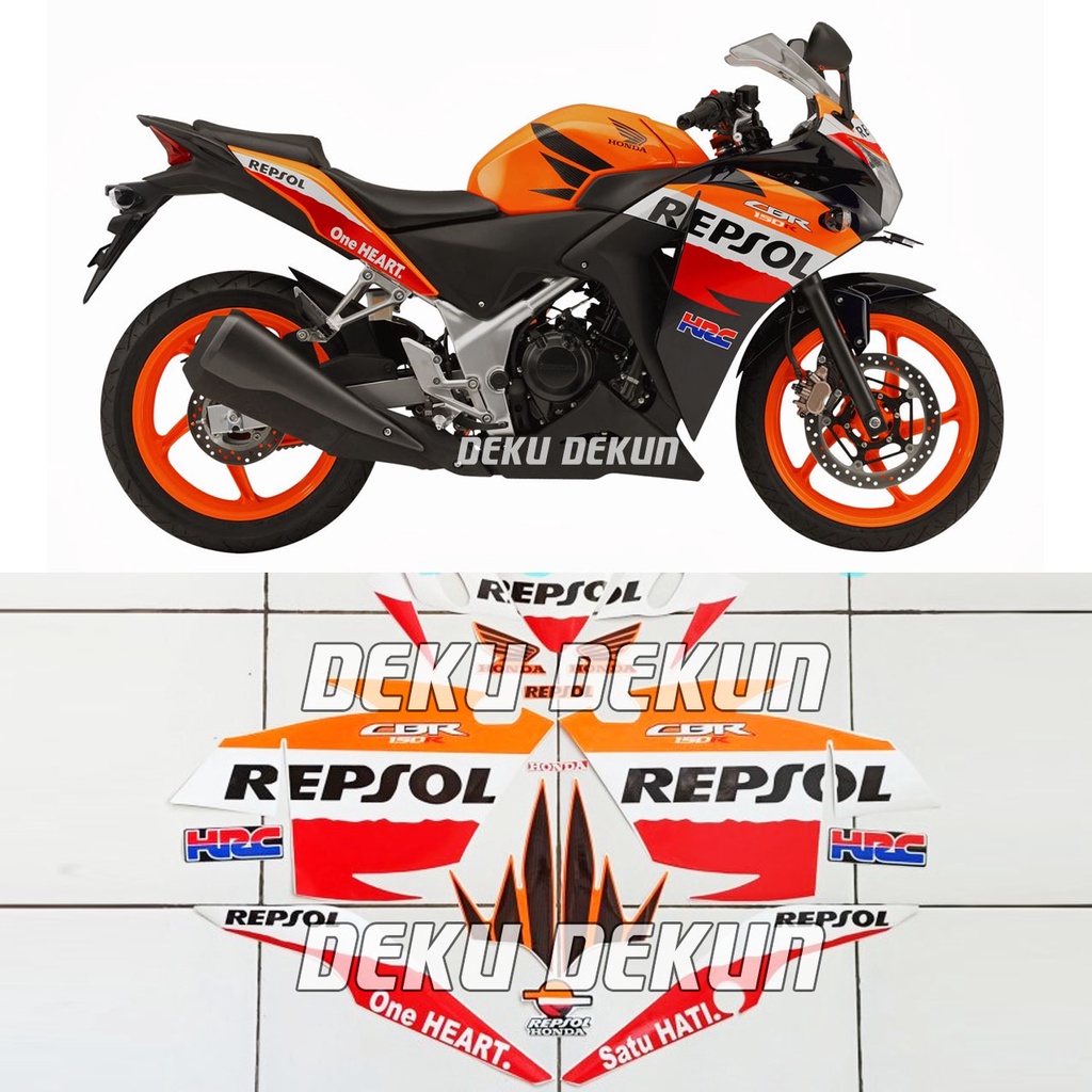 Striping CBR 2012 2013 Cbu Repsol 150R