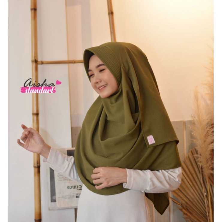 Aisha standart pashtan/pashmina instan pad antem by Uzma Hijab syar'i