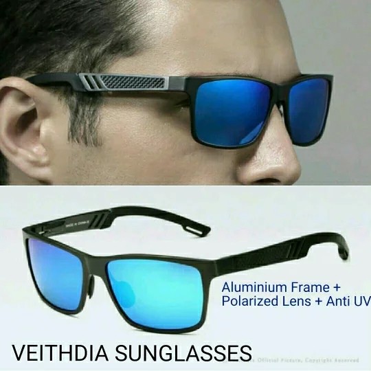 Kacamata Pria VIETHDIA Polarized Aluminum Alloy