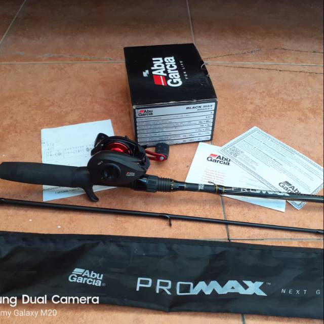 Combo BC Set Abu Garcia Promax - Blackmax