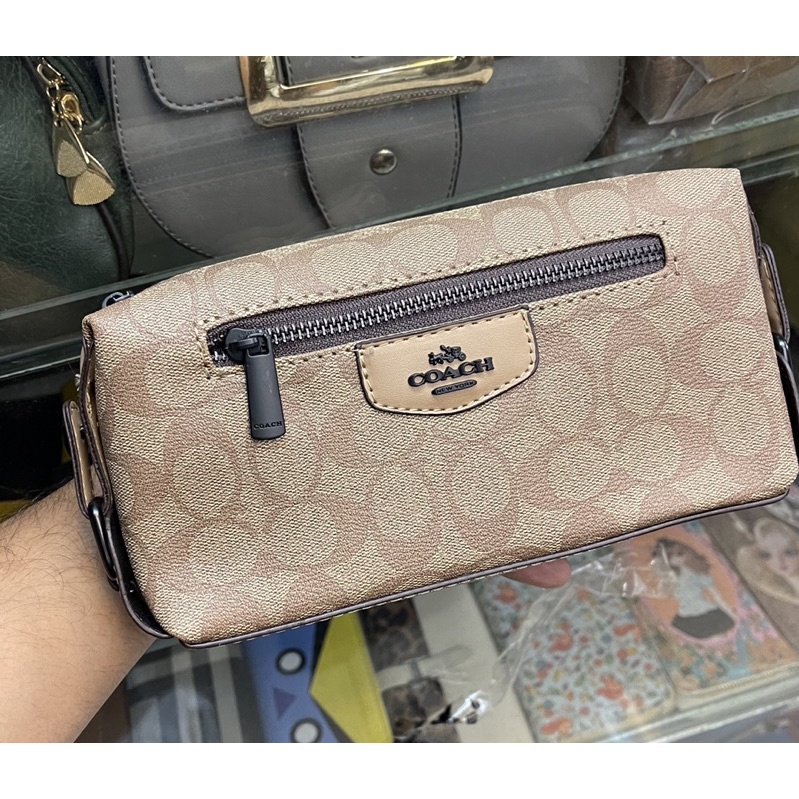 coach tas tabung clutch tangan model Handbag coach pria/wanita