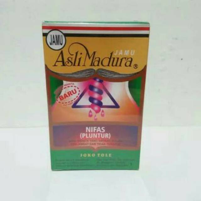 Jamu Nifas Pluntur Terlambat Bulan asli madura 24 Kapsul