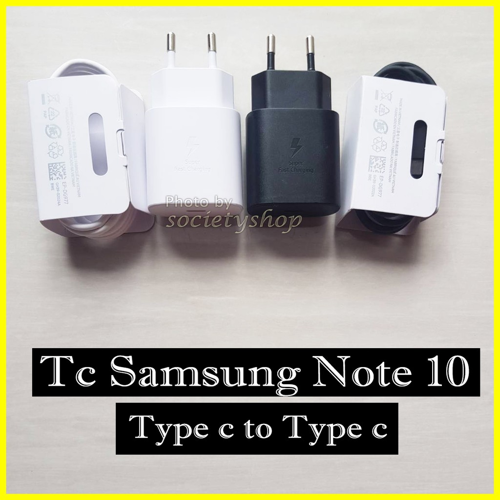 NEW Fast Charging 25W Samsung Note 10 hp Galaxy 10+ A70 A80 Original 2019 11 Casan Carger Type c