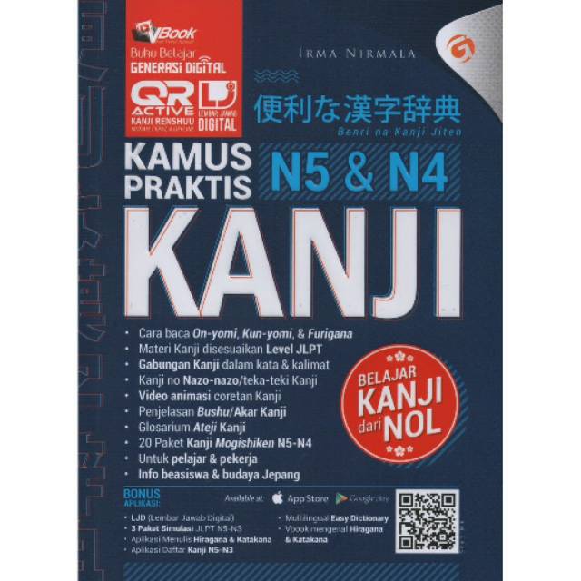 BUKU KAMUS PRAKTIS KANJI N5-N4