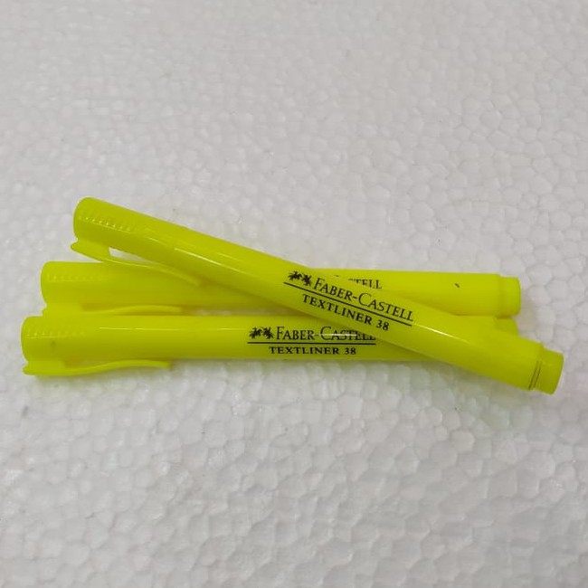 

FABER CASTELL TEXTLINER 38 TRANSLUCENT YELLOW 157707