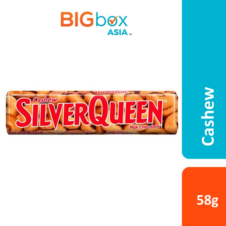 Silverqueen Cashew / Almond with Milk Chocolate 58g
