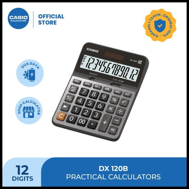 

Casio Pratical Calculator Dx-120B