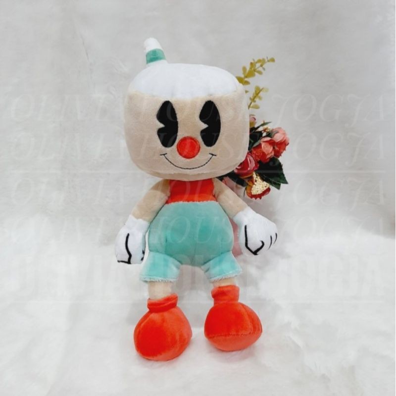 Boneka Cuphead Cuppet Boneka Cuphead Puphead Boneka Puphead Cuphead