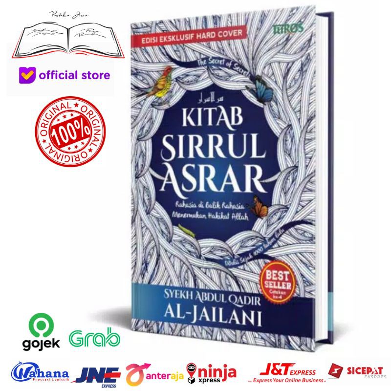 Buku Terjemah Kitab Sirul Sirrul Asrar Asror Dibalik Rahasia Menemukan Hakekat Allah Syekh Abdul Qad