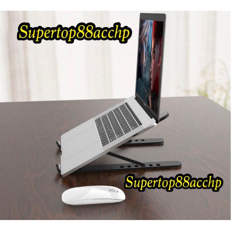 Stand Holder Laptop Macbook Notebook IPAD Mac dudukan Lipat Pro Air 2020 13 15 Foldable Tablet Baru