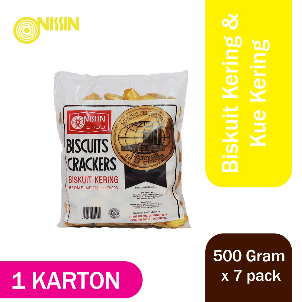 

Biscuit Kering 500 gr 1 Karton