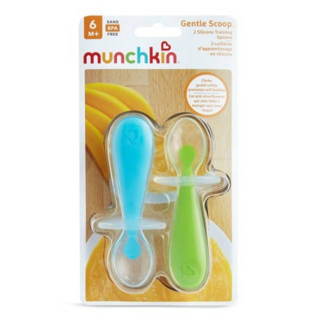 Munchkin Gentle Scoop Silicone Training - 2pk
