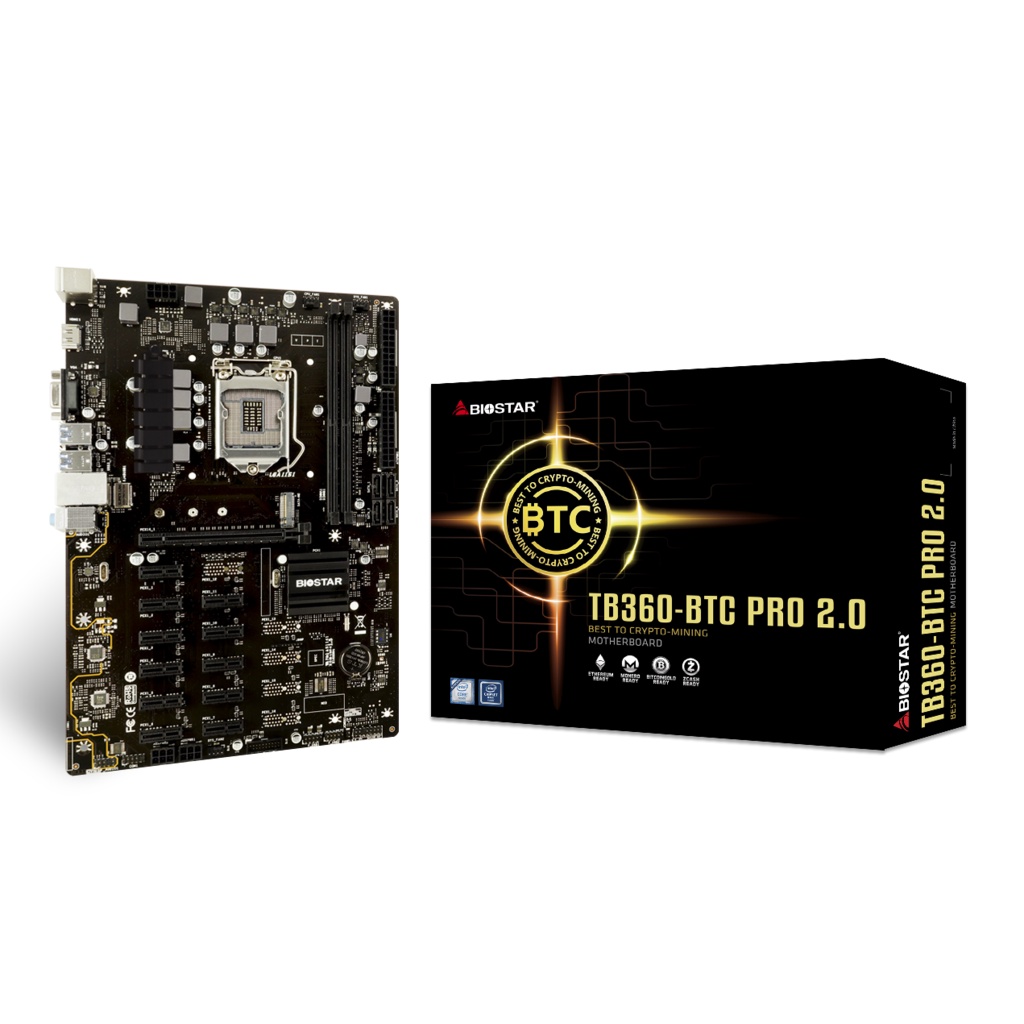 Biostar TB360 BTC PRO 2.0 Mining Motherboard