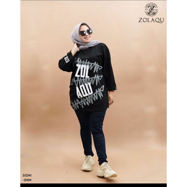 Blouse Xioni Hitam By Zolaqu Original