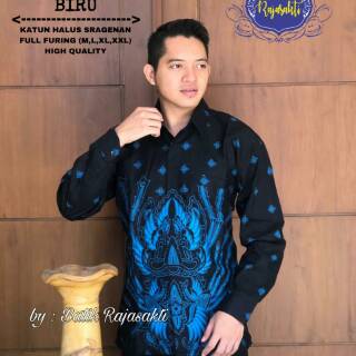  Baju  batik  solo pria  lengan panjang paling  modern Baju  