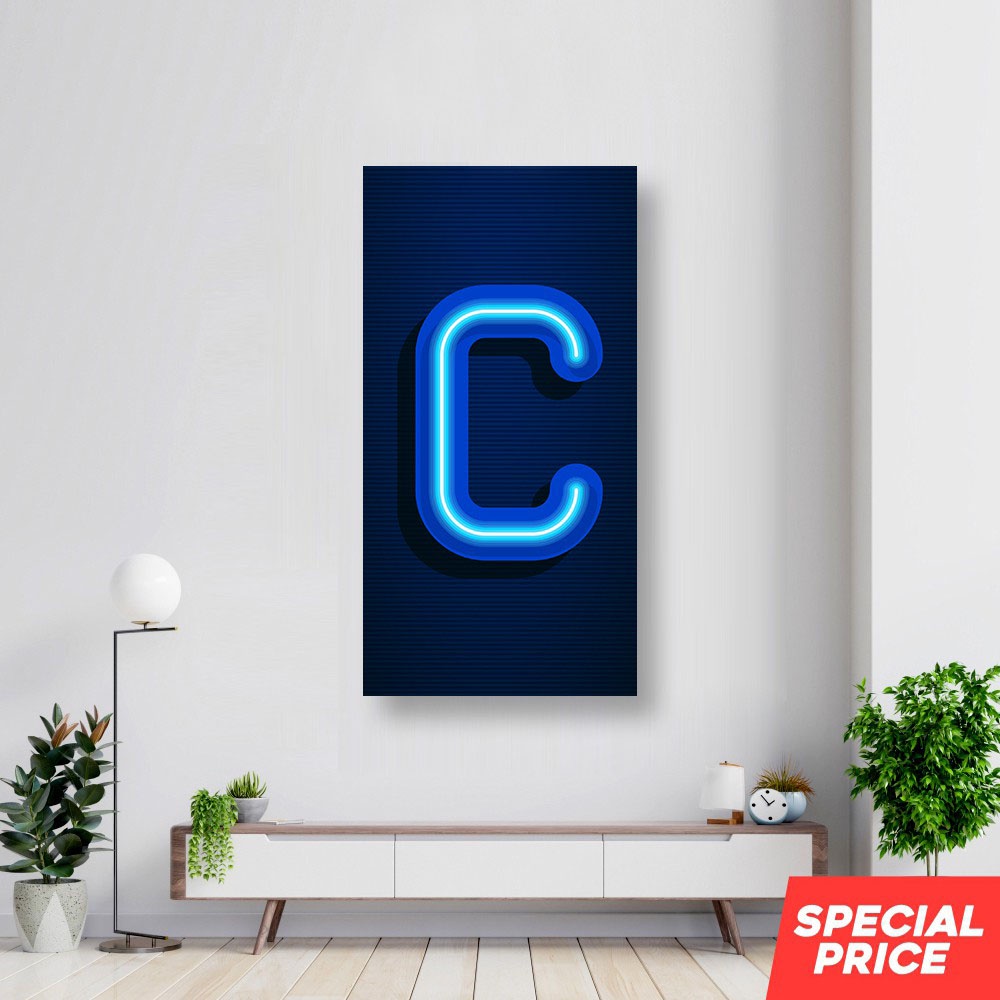 (COD) Hiasan Dinding / Dekorasi Kamar Alphabet Huruf / Wall Decor Murah Berkualitas!